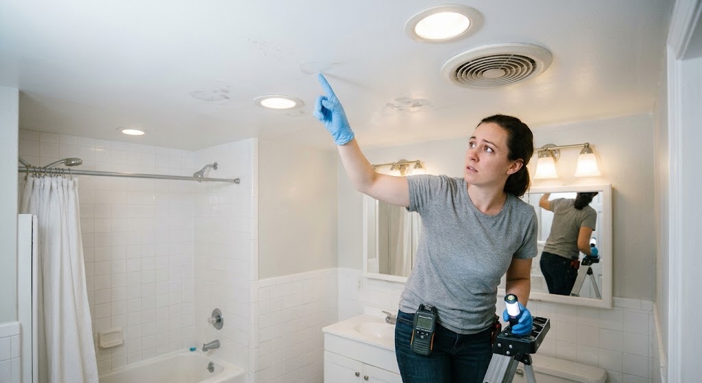 Why Is Mold Growing on My Bathroom Ceiling?